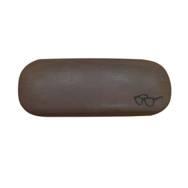 Maoww Wood Pattern Reading Eyeglasses Case Sunglasses Box Shell Protector Portable Eyewear Hard Shell
