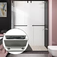 thumbnail image 4 of 2pcs F-type Glass Sliding Door Holder, Automatic Door Swing Stop, Sliding Door U-shaped Sequencer, 4 of 5