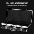 thumbnail image 4 of 300 Piece Capacity Chip Case Aluminum Tool Case Water Resistant, 4 of 8