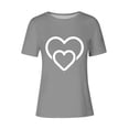 thumbnail image 3 of Cute Summer Tops For Women Plus Size Womens Tops Dressy Blouses For Women Business Casual White V Neck T Shirts Women Crop, 3 of 3