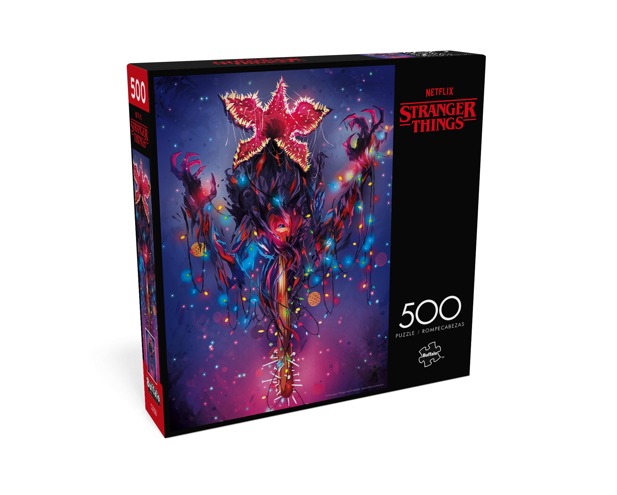 Buffalo Games Demogorgon Lights 500-Piece Interlocking Jigsaw Puzzle for Adults Ages 14-99 Years
