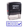 thumbnail image 2 of Printtoo Self Inking GOOD Rubber Stamp Office Stationary Stamp-Blue, 2 of 2