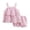 outfit 52#Pink, variant on oqasdz Baby Girls Summer Outfits Floral Dress Spring Cotton Double Layer Yarn Breathable Home 2 Piece Clothing Sets Casual Outdoor