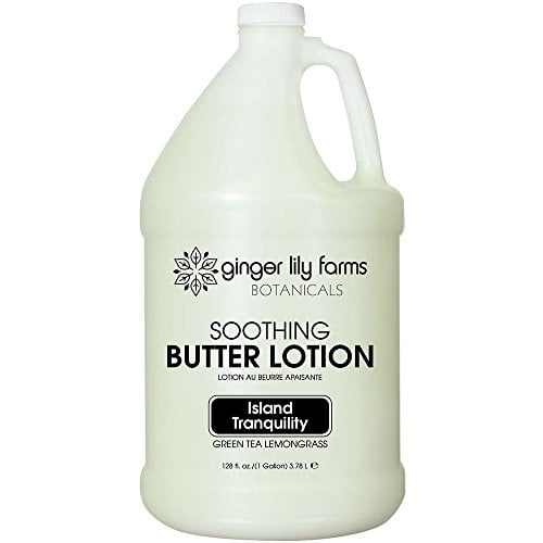 Ginger Lily Farms Botanicals Soothing Butter Lotion Island Tranquility Gallon 128 Ounce Walmart Com Walmart Com