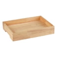 thumbnail image 3 of DOLITY Ice Serving Tray Wooden Ice Chilled Ice Platter for Home Wedding Celebration L Rectangle, 3 of 9