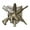 Antique Gold, variant on CENTER MASS® Qualification Pin – 1.25" Antique Gold Finish, Uniform Accessory