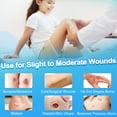 thumbnail image 3 of LotFancy Hydrocolloid Bandages, Ultra Thin, 14 pcs 4x4 in Large Hydrocolloid Adhesive Wound Dressing, 3 of 9