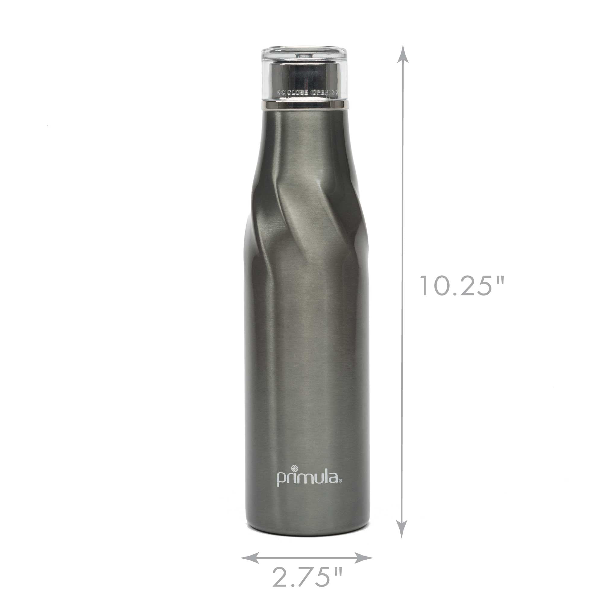 Primula Avalanche Thermal Water Bottle, 20 oz, White