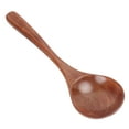thumbnail image 1 of Wooden Spoon, Japanese Style Wooden Soup Spoon Tableware Hand Made  For Living Room, 1 of 8