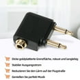 thumbnail image 2 of Justharion 4pieces Portable Adapter For Mono Audio Conversion Sound Guaranteed On Travel Plane Airplane Adapter, 2 of 6