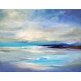 thumbnail image 3 of Sheila Finch 24x20 Black Modern Framed Museum Art Print Titled - Tropical Bay, 3 of 5