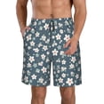 thumbnail image 1 of Fotbe Blue Flower Trajes de Baño Estampados para Hombre, Shorts de Verano de Secado Rápido, Ropa de Playa, Bañadores-X-Large, 1 of 6