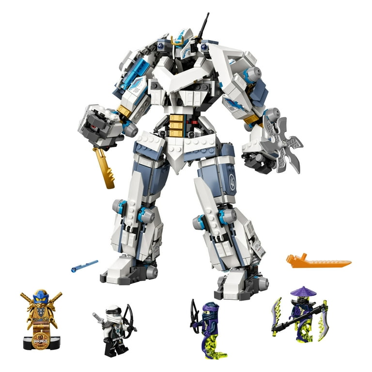 LEGO NINJAGO Legacy Zane's Titan Mech Battle, Action Figure Set