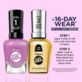 thumbnail image 5 of Sally Hansen Miracle Gel Supercharged Pinks Nail Polish, Salon-Quality Gel-Like Polish, Long-Lasting, Chip-Resistant, Unstop-purple 0.5 fl oz, 5 of 10