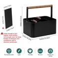thumbnail image 2 of Organizador portátil Shower Caddy BYUNER para dormitorio y baño, negro, 2 of 6