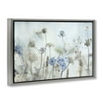 thumbnail image 4 of Stupell Industries Blooming Subtle Wildflowers Plants & Flowers Painting Gray Floater Framed Canvas Art Print Wall Art, 25 x 17, 4 of 10