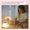 thumbnail image 4 of Baby Night Light 7-Color: Soft Silicone Nursery Light for Kids Room Decor with Portable Rechargeable Cute NightLamp Animal Lights - Gifts for Children Toddler, 4 of 4
