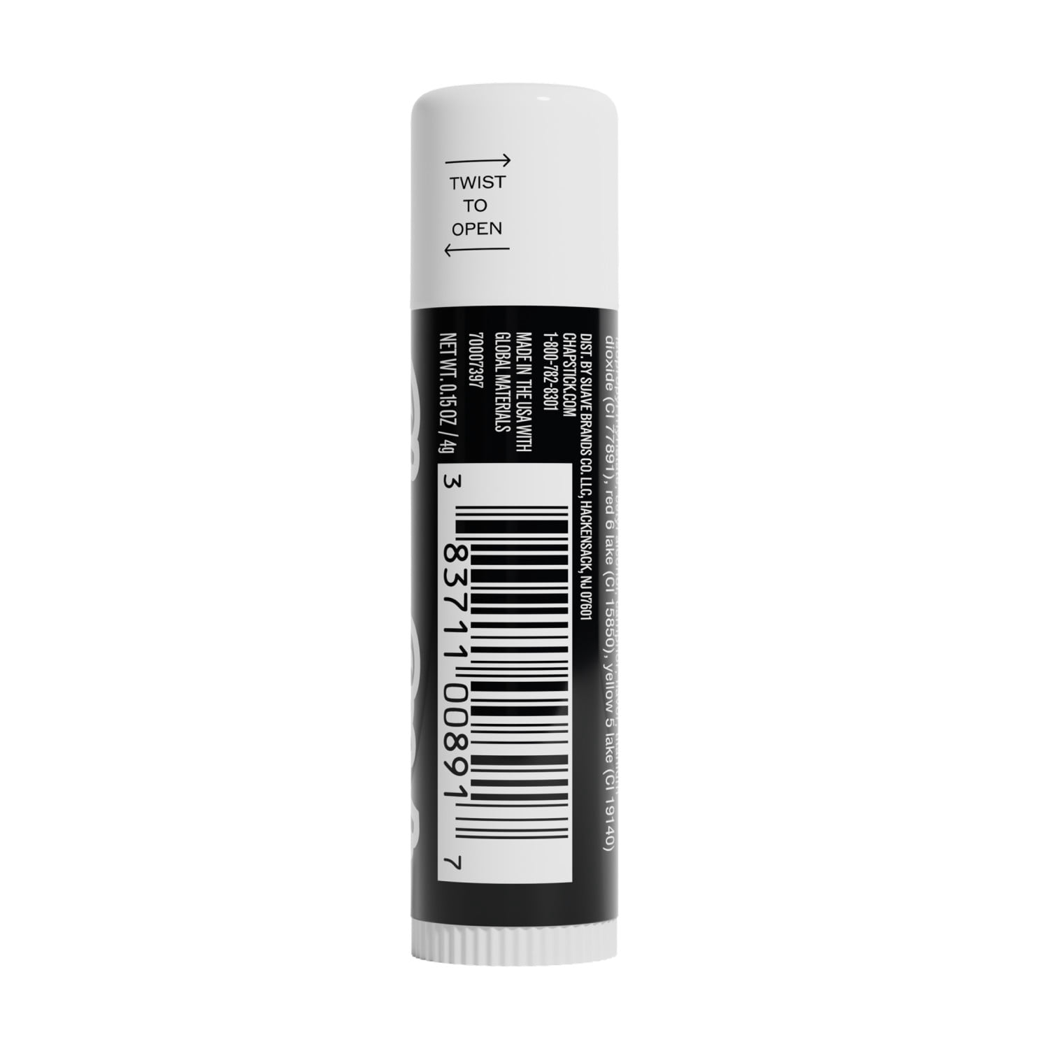 ChapStick Classic Original Lip Balm Stick, Prevent Chapping, 24 Hour Moisturizing Lip Balm, Relieves Dryness, 0.15 oz