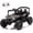 Black_24V, variant on POWANLI 24V 2 Seater Ride on UTV Toy Car for Kids W/Parents Control Remote, Off-Road Electric Vehicles, 160W Super Power a Speed 1.86-3.11MPH, W/Bluetooth Music, Horn, Gift for 3-85Boy&Girl(Black)