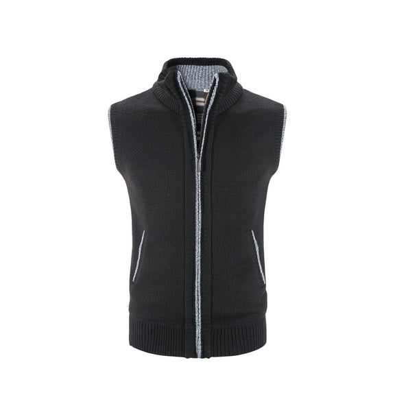 Bigersell Cardigan Coat for Women Fall Cardigan 2021 Fall and Winter Plus Faux Fleece Jacket Men's Sweater Stand Collar Fall Cardigan Female Open Front Sweater Coat