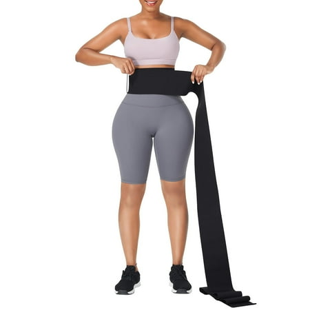 

Waist Trainer for Women Quick Snatch Me Up Bandage Wrap Lumbar Waist Support Belt Adjustable Comfortable Lower Back Pain Relief Tight