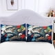 thumbnail image 4 of Conjunto de camas Cubierta de Microfibra Edredón con almohada Shams Niños Dibujos animados Tema Deportes Tema Summer Ropa de cama Conjuntos Artículos para el hogar M 3 Piezas Scienceny HA012073-05, 4 of 7