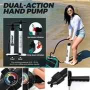 SUSIEBAY Inflatable Stand Up Paddle Board with Premium SUP Accessories and Surfing Backpack | 10‘6“ 11ft #Black, Wide Stance, Surf Control, Non-Slip Deck, Paddle and Pump for Youth & Adult