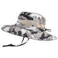 thumbnail image 2 of XIEJ Outdoor Fisherman's Hat Casual Jungle Round Brimmed Mesh Hat Mountaineering Fishing Camouflage Benny Hat, 2 of 5