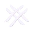 thumbnail image 3 of Possbay Car Door Anti-collision Rubber Strip Blade PVC White Four-piece Suit, 3 of 6