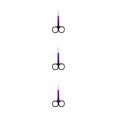 thumbnail image 3 of Seitruly Nail Cuticle Nippers Stainless Steel Scissors Man-carried Hair Nose Beauty Accessory Wear-resistant Convenient Tweezer Type1 NO1, 3 of 6