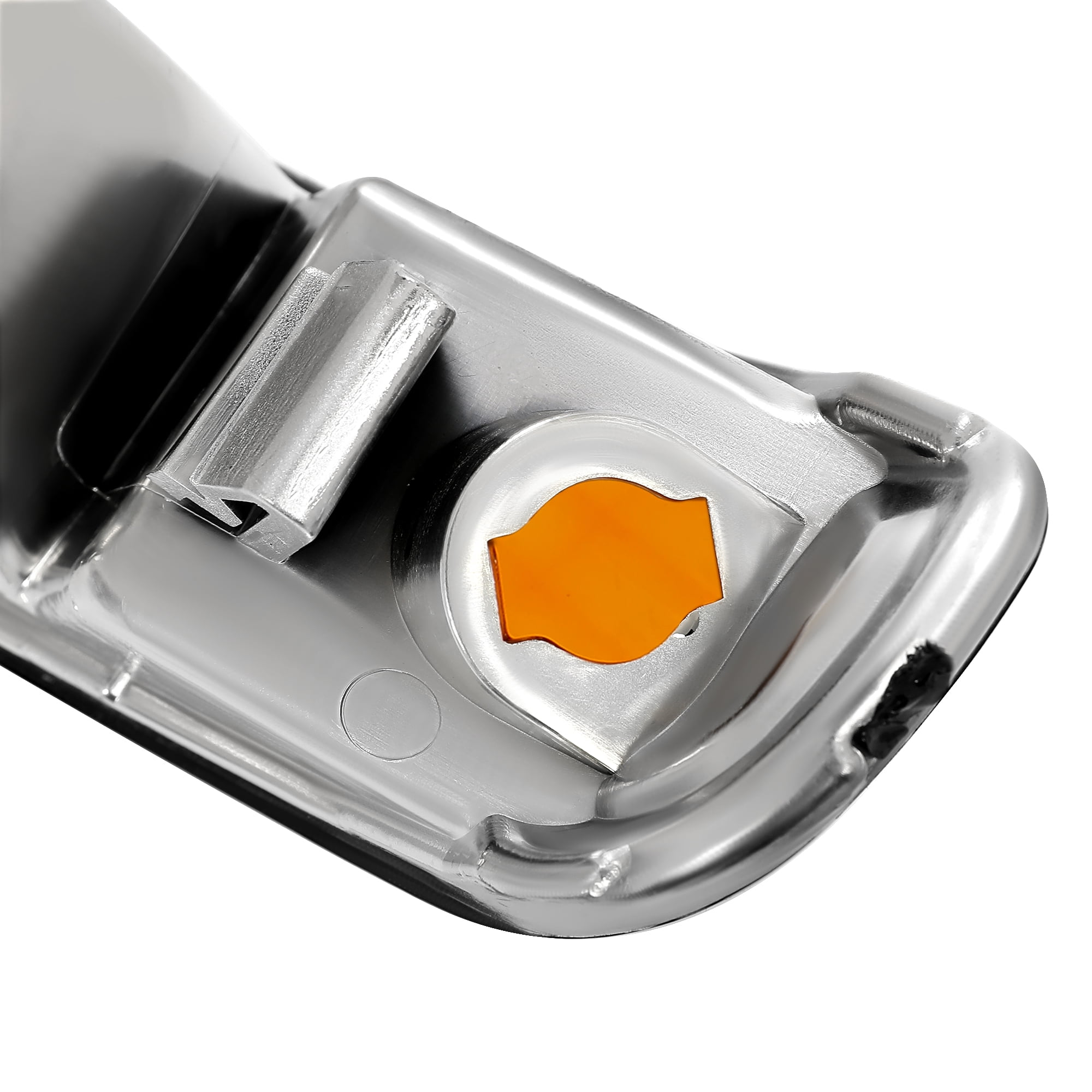 KOJEM Headlights + Bumper Lamps Fit for 1999-2007 GMC Sierra 1500 / 2000-2006 Yukon Chrome Halogen DRL Headlamps Left & Right Clear Lens Chrome Housing Amber Corner Light