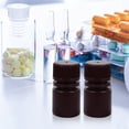 thumbnail image 3 of OULII 20pcs Small Plastic Bottles with Lids for Chemical Containers Brown PP Material, 3 of 5