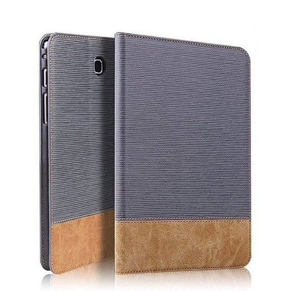 Mignova Samsung Galaxy Tab S2 T710 8.0 inch folio Case - Kickstand ,Card Pocket Folio Leather Case Cover for Galaxy Tab S2 Tablet 8.0 inch, SM-T710 Sm-t715 (Galaxy Tab S2 8.0 (T710), Grey)