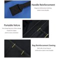thumbnail image 3 of Tool Roll Bag, 37 Pocket Tool Bags, Multi-Purpose Tool Roll Up Bag, Tool Wrap Roll Organisers, Portable Tool Pouch, Screwdriver Spanner Roll Tools Storage - Blue, 3 of 4