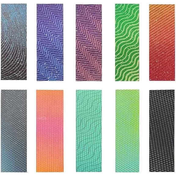 20 Pieces-Anxiety Sensory Cute Stickers Fidget Textured Calming Sensory Strips, Different Textures Anxiety Stress Relief Tape Anti Stress Stickers Toys for Adults Teens Desk Classroom$$Office