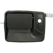 Dorman 79306M Front Driver Side Exterior Door Handle - Metal for Specific Ford Models, Black (OE FIX)