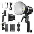 thumbnail image 1 of Luz LED portátil Godox ML30Bi - 40W, doble temperatura (2800K-6500K), 21 efectos de iluminación, control por app, batería o corriente, ideal para fotografía y video profesional. ¡Incluye accesorios!, 1 of 7