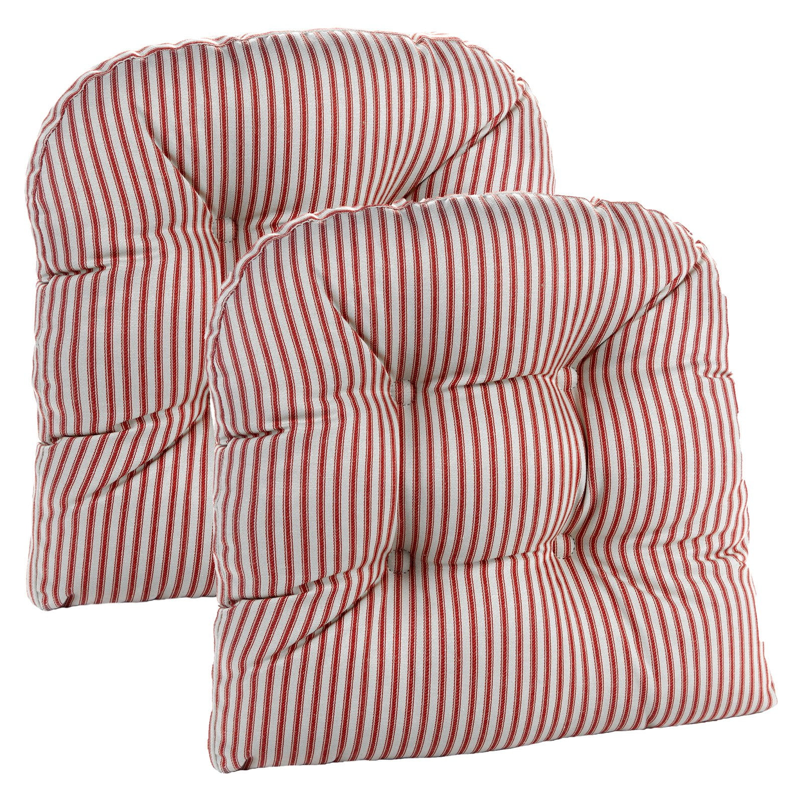 Klear Vu Saturn Dining Chair Pad Cushion Set of 4 Natural