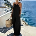 thumbnail image 3 of Edvintorg Jumpsuits for Women Casual Summer Rompers Comfy Beach Vacation Trendy Overalls Jumpers with Pockets Fashion Clothing, 3 of 8