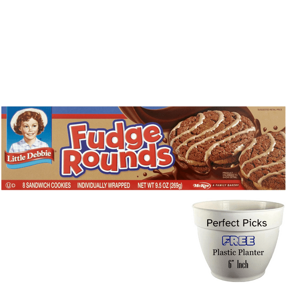Little Debbie Snacks Fudge Rounds, 8ct