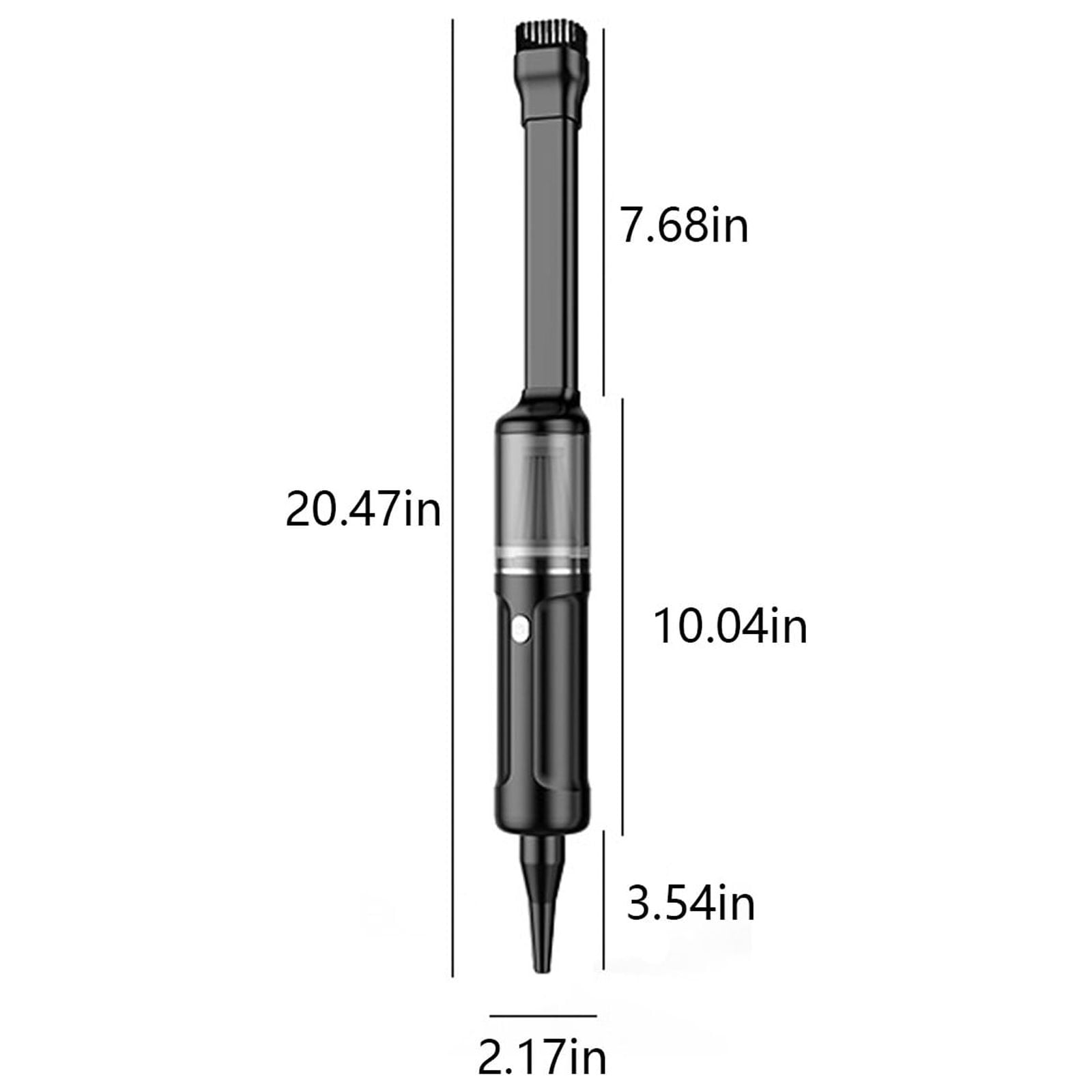 Uiz Merueh Car Vacuum Handheld Vacuum Cordless Car Vacuum Powerful Suction Hand Vac Perfect for Pet Hair, Cars, Home, Stairs