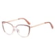 thumbnail image 1 of Gafas de sol metálicas con cristales planos que bloquean la luz azul, ideales para viajar, con acabado pintado., 1 of 4