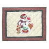 Patch Magic PSJLYS Jolly Snowmen, Pillow Sham 27 x 21 inch