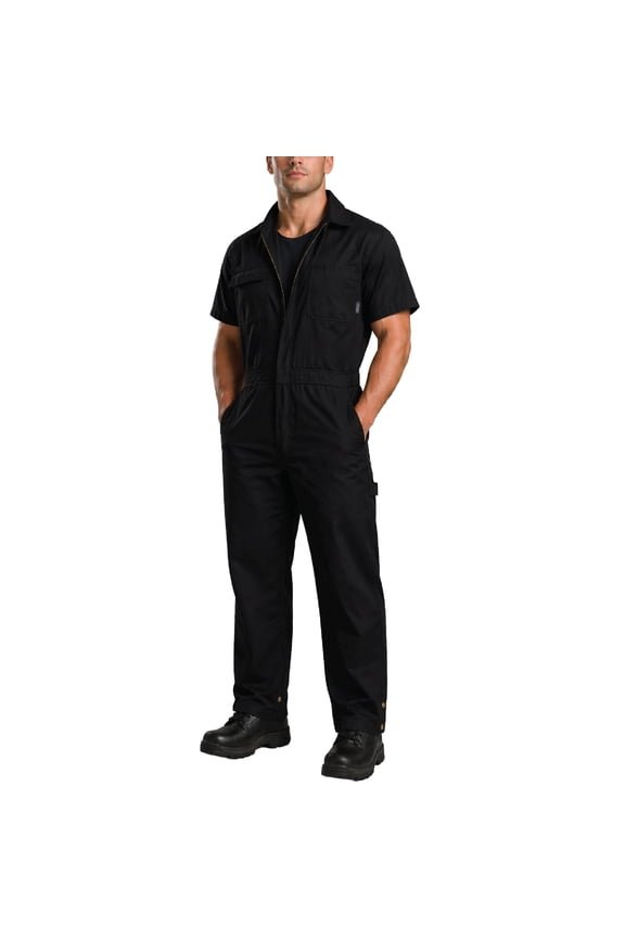 Mens Coveralls Short Sleeve Heavyduty Utility Jumpsuit Workwear for Men