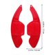 thumbnail image 2 of BESTYASH 1Par Paletas Extendidas Para Volante En Aluminio Rojo Con Textura Forjada Para Uso, 2 of 7