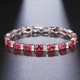 thumbnail image 5 of Pulseras de tenis para las mujeres Múltiples colores Pulseras Birthstone Pulseras de plata esterlina Pulseras de tenis Charm Joyería fina Joyería de cumpleaños para las mujeres mamá, 5 of 7