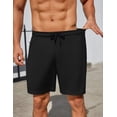 thumbnail image 5 of Pinspark Men's Athletic Running Shorts 7" Mesh Quick Dry Workout Shorts with Zipper Pockets Lightweight Gym Shorts, 5 of 8