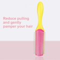 thumbnail image 2 of Cepillo desenredante para cabello grueso y rizado, cepillo ventilado para un secado rápido y masaje del cuero cabelludo., 2 of 5