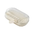 thumbnail image 4 of Leak Proof Travel Soap Case Zippered Drainage Soaps Holder Box to Keep Soap Dry for Fitness and Business Trip Essential, 4 of 8