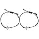 thumbnail image 4 of Pulsera de cuerda trenzada ajustable con dije de avión, hecha a mano, para hombres y mujeres, ideal para viajes y como regalo de amistad., 4 of 5